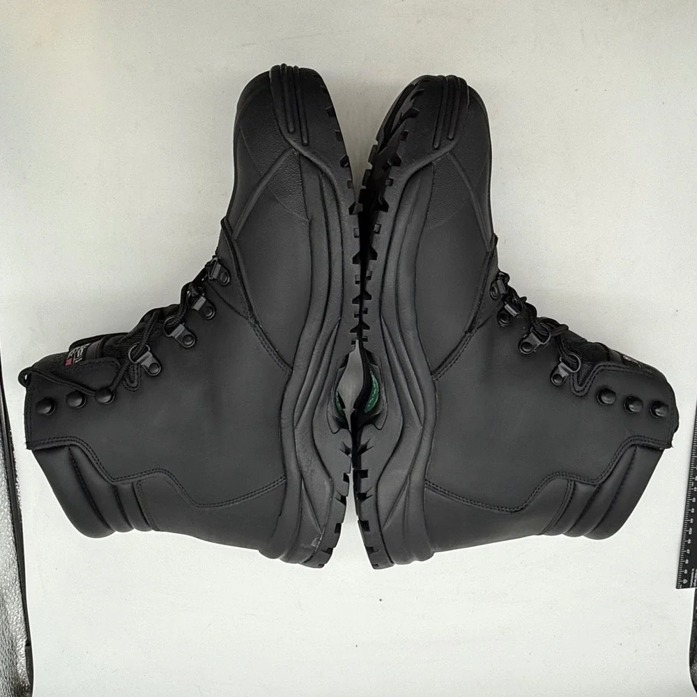 Propet M3789 Mens Black Leather 3M Thinsulate Water Resistant Boots 14 X 3E